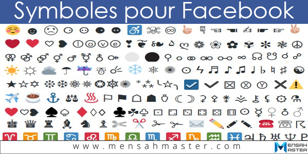 Symbole Facebook