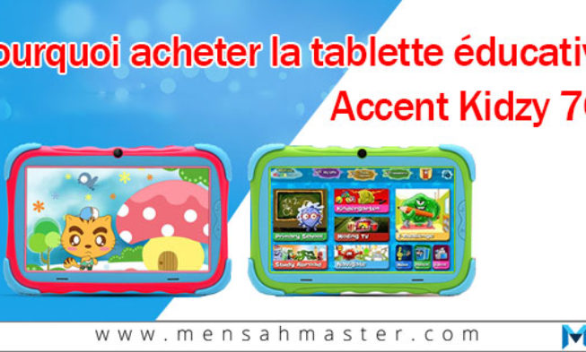 Pourquoi acheter la tablette éducative Accent Kidzy 70 ? img