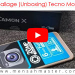 Vidéo de déballage (Unboxing) du Camon X