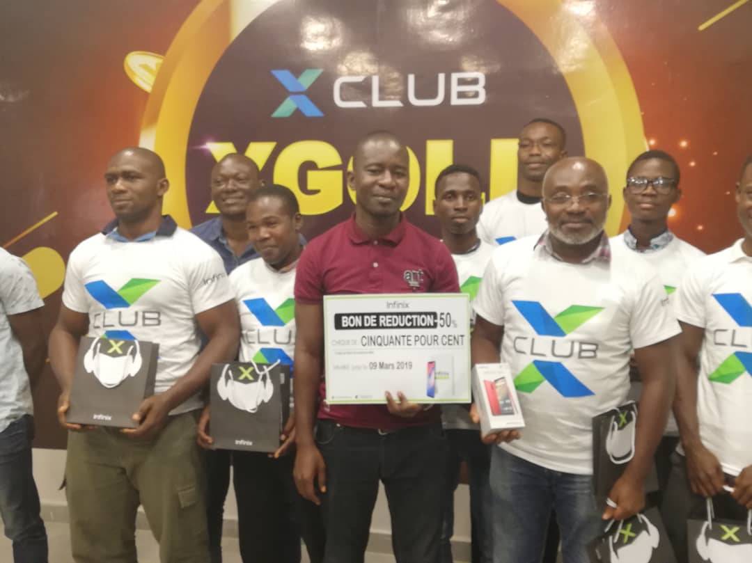 XGOLDS gagnants Infinix-redeem