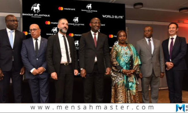 BANQUE ATLANTIQUE, PREMIERE BANQUE DE LA SOUS-REGION A PROPOSER LA CARTE DE PRESTIGE WORLD ELITE DE MASTERCARD img