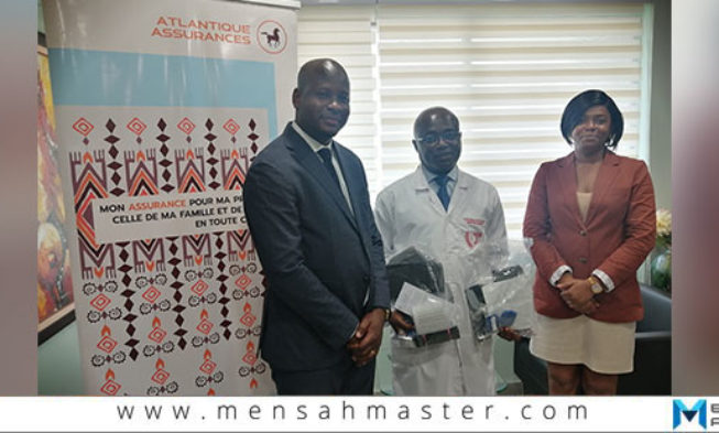 ATLANTIQUE ASSURANCES FAIT DON D’APPAREILS MÉDICAUX À L’INSTITUT DE CARDIOLOGIE D’ABIDJAN img
